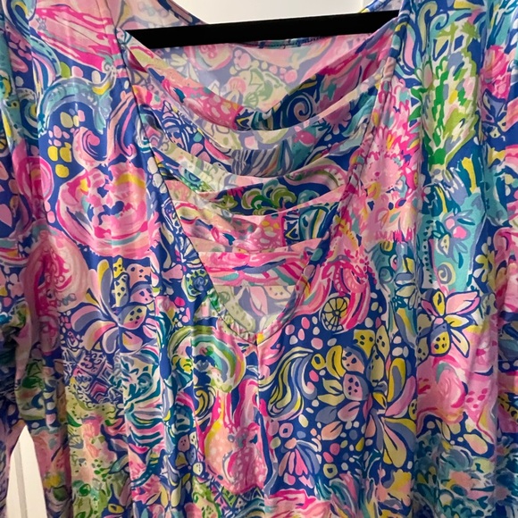 Colorful Patterned Dress - Picture 2 of 3